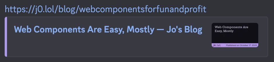 Screenshot of discord